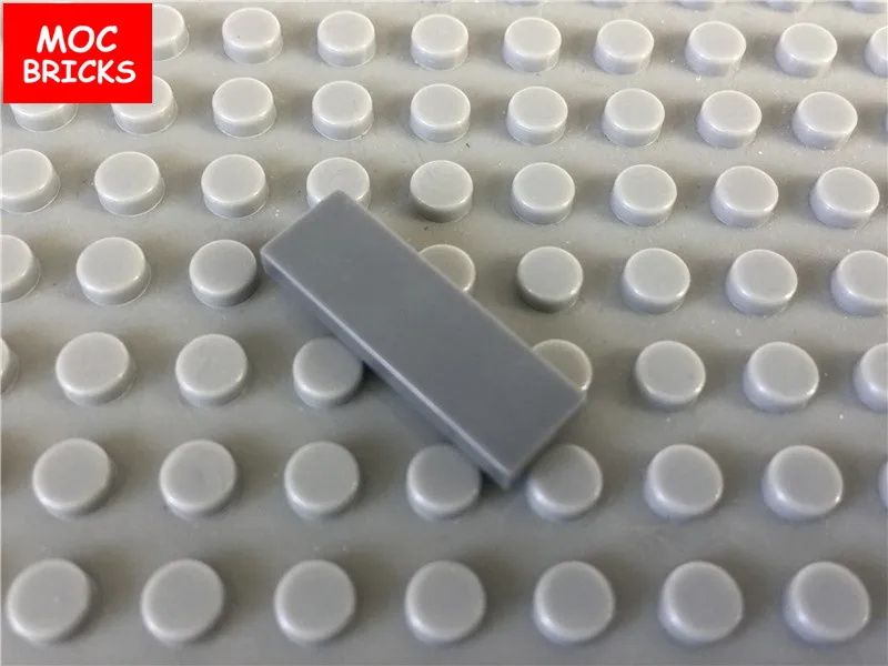 20 шт./лот MOC кирпичи сделай сам индивидуальная плитка 1x3 подходит для обучающего