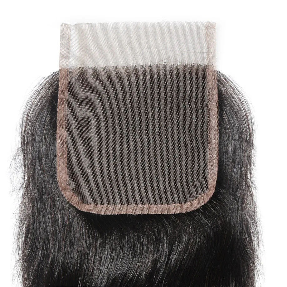 

Malaysian Human Hair Weave Bundles with Closure Straight Natural Color Short Long Remy Hair Extension For Black Women 3 Bundles