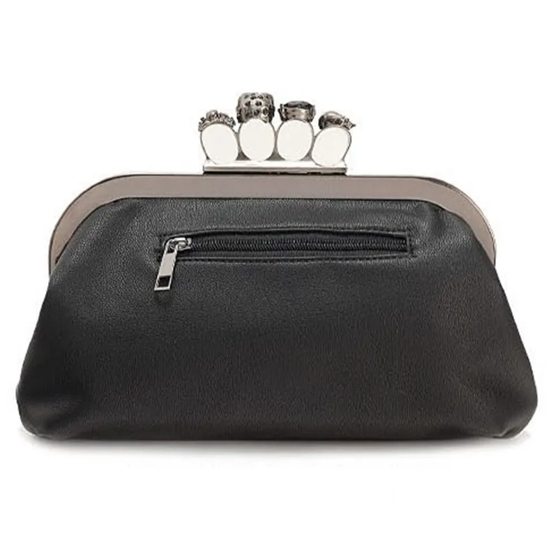 SIDAITE 2017 кожаные женские Череп вечерние сумка маленькая вечерняя сумочка клатч