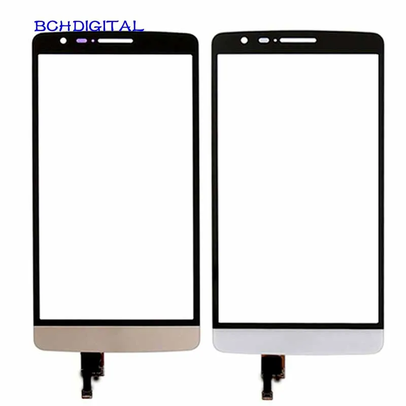 LG002 для LG G3 D850 D855 D858/D690 D690N/G3 мини G3S D722 D724 Сенсорный экран планшета спереди Стекло Сенсор Запчасти Замена
