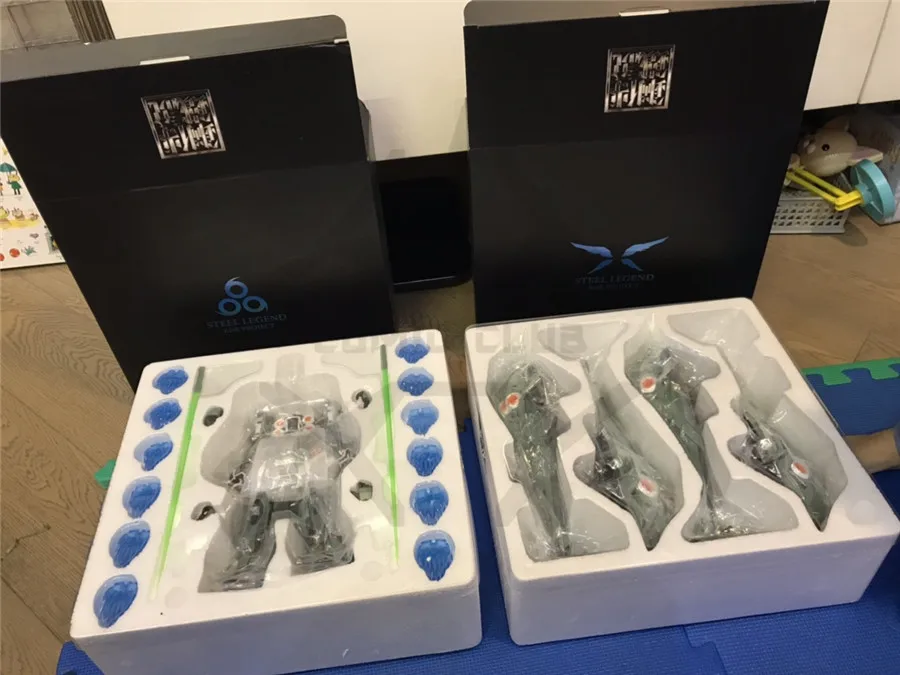 Стальная фигурка комиксного клуба MB metalbuild 1/100 из сплава кшатрия аниме Единорог
