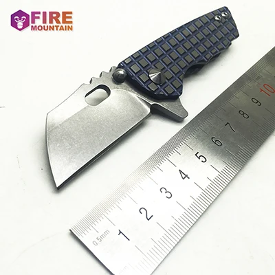bule BMT Serge C188 M390 стальное лезвие титановый сплав ручка Мини Тактический складной нож выживания Кемпинг Открытый Ножи EDC карманный - Цвет: bule