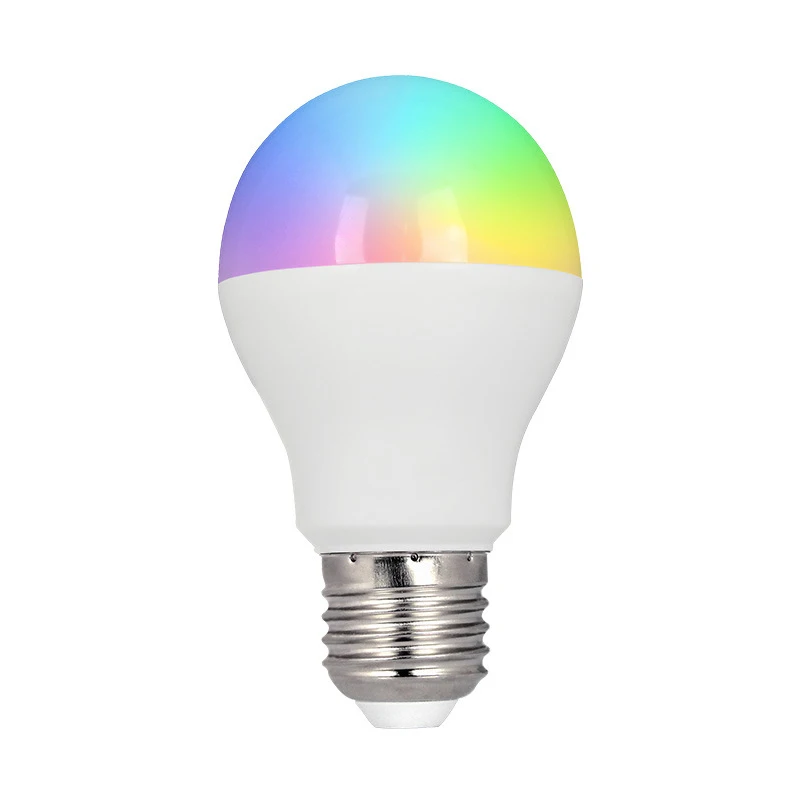 Светодиодная лампочка E27 6 Вт RGB + CCT 85 265 в 2 4 г|Светодиодные лампы и трубки| |