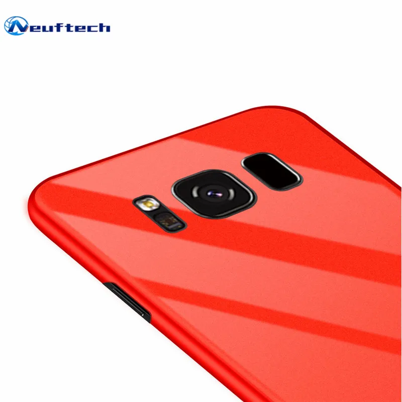 Чехол для телефона samsung Galaxy S8 S9 плюс Жесткий чехол противоударный Примечание 8 S7
