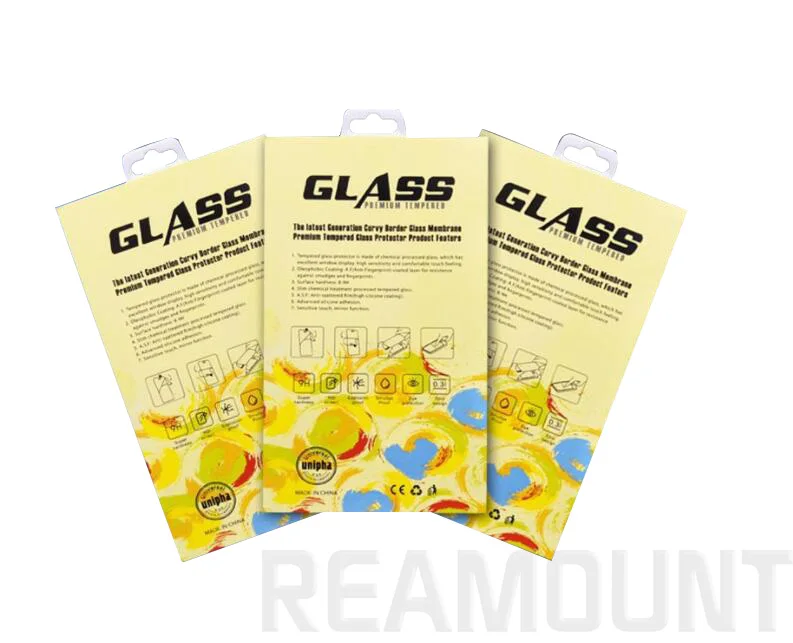 300 шт оптом с вешалкой красочная бумажная упаковочная коробка для iPhone Samsung