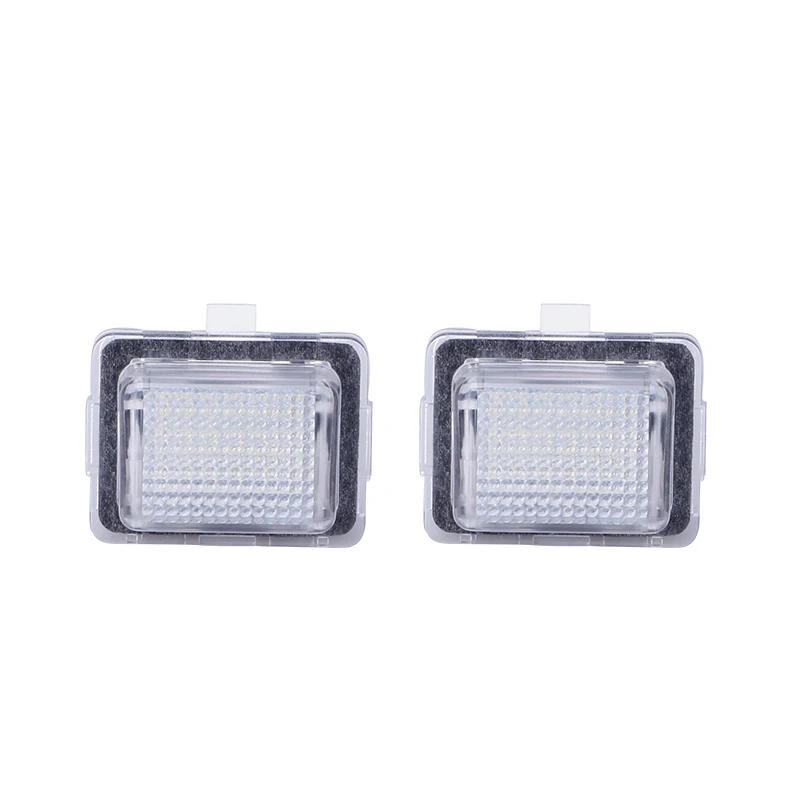 2X LED Number License Plate Light For Mercedes Benz C-Class W204 W212 W221 CL-Class W216 White Canbus Lights | Автомобили и