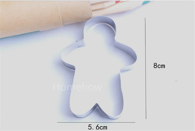 1 шт./лот форма для печенья с имбирем из нержавеющей стали милые Мультяшные