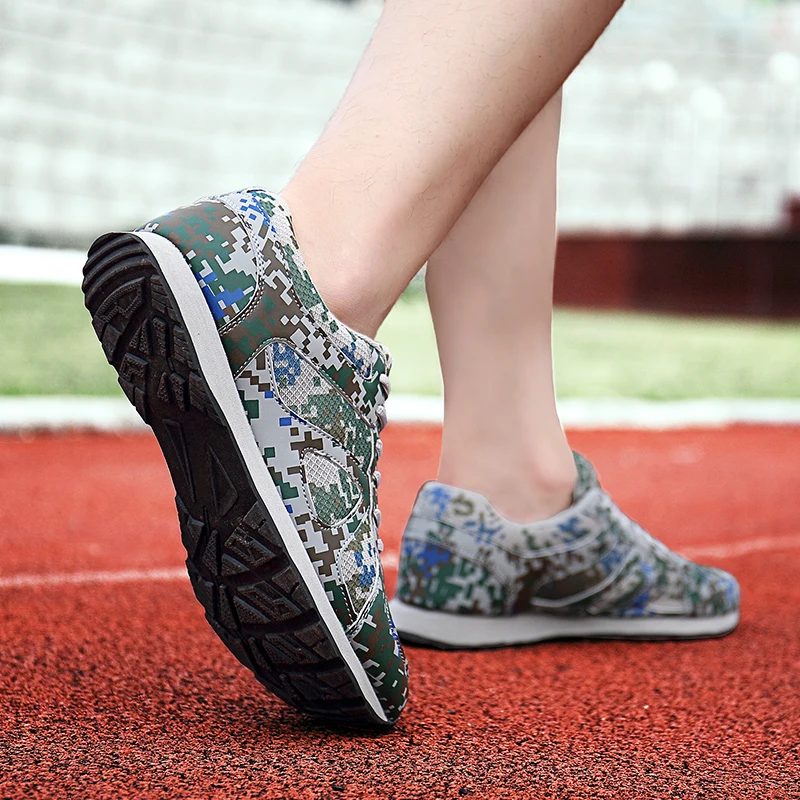 2018 Spring Summer Men and Women Camouflage Running Shoes Military Training Cotton Sneakers Outdoor Unisex Combat Sports | Спорт и
