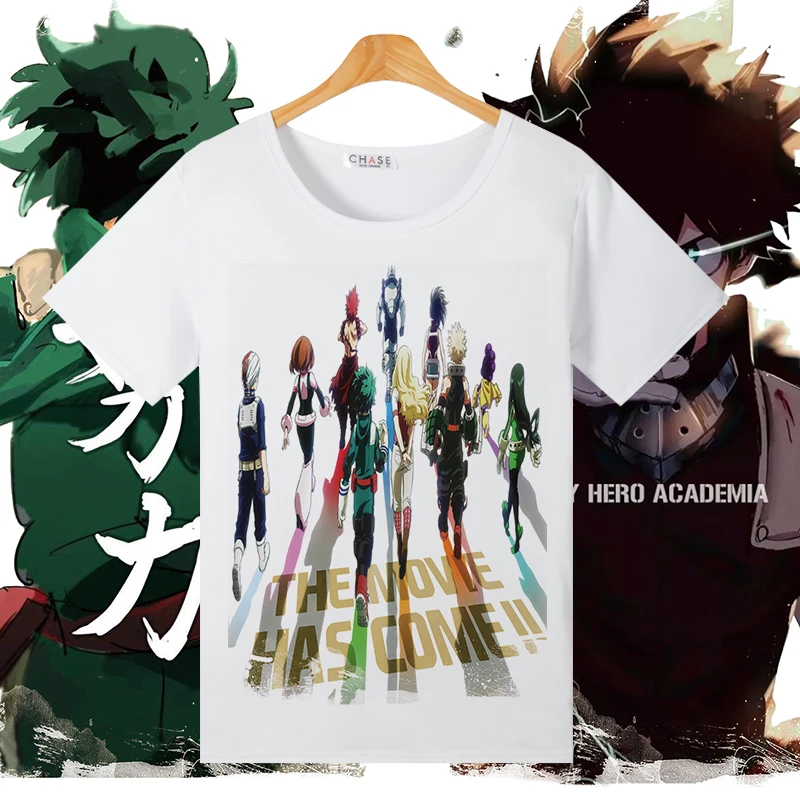Футболка для косплея «My Hero Academy» izku Midoriya Bakugou Katsuki, летняя футболка для женщин/мужчин, топ-футболка, костюм для косплея на Хэллоуин - Color: 11