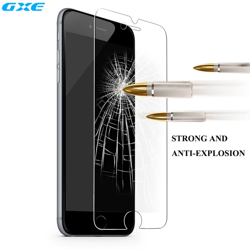2 шт. Защитная пленка для экрана закаленное стекло iPhone 6 закаленная 4 4S 5 5S 6s 7 Plus Touch |