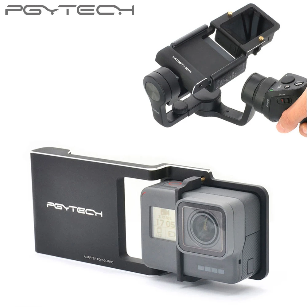 PGYTECH Gopro адаптер для osmo мобильный телефон gimbal камера аксессуары переключатель