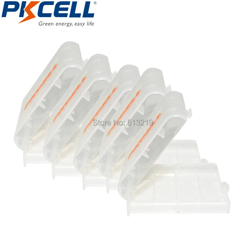 20 шт. PKCELL AA 2200MAH 1,2 V Ni-MH аккумуляторные батареи с низким саморазрядом aa батареи и 5 шт. батарейный блок для AA/AAA батареи