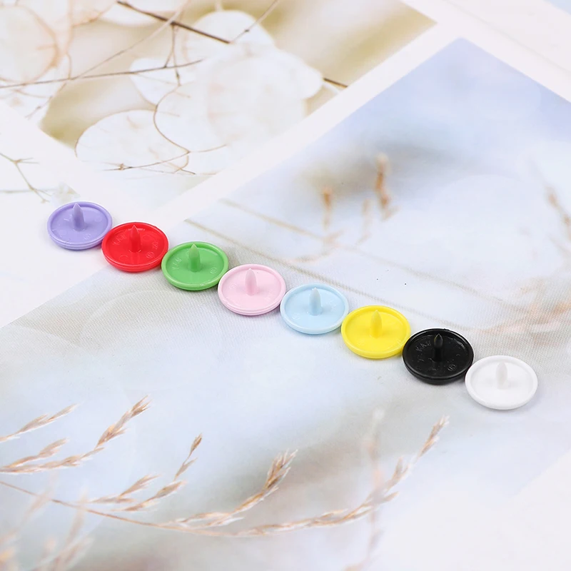 20 шт./лот круглые пластиковые защелки на кнопках пододеяльник простыня кнопки