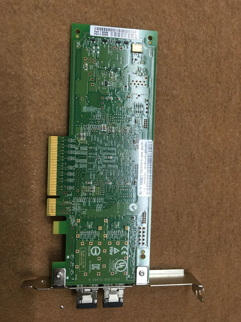 RaidStorage thinkсервер QLE2562 двойной порт 8 Гб Fibre Channel хост-адаптер шины от Qlogic HBA FC