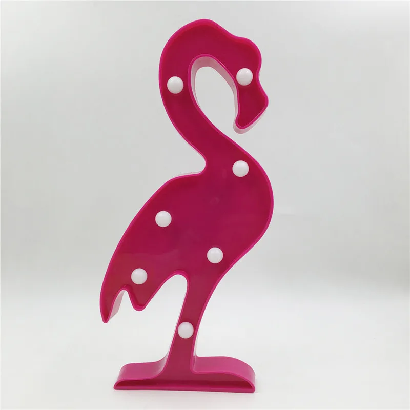 Flamingo Leedome милые светодиодный Фламинго кактус ночник знаковое событие ананас Микки светило Настенный светильник мультфильм 3D светодиодный Декор дома освещения - Испускаемый цвет: Flamingo