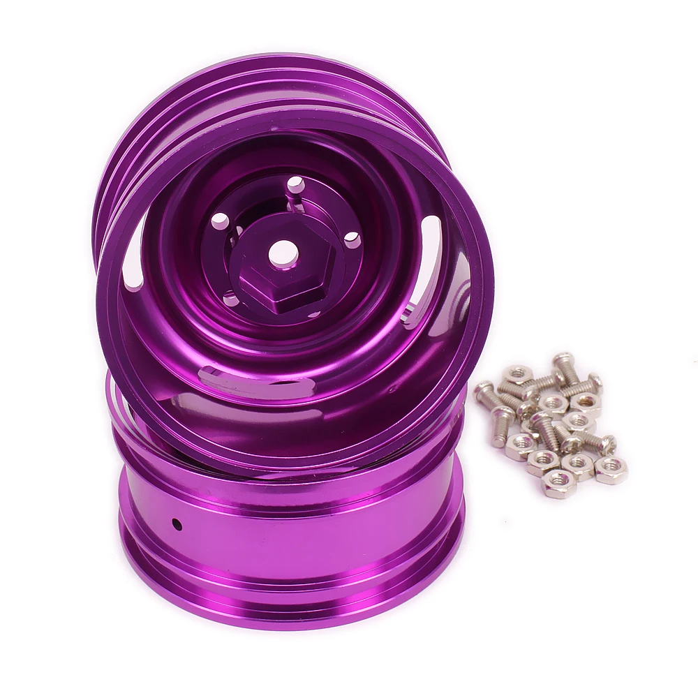 4 Slot Wheel Rim w/o Tire Tyre For Rc 1/10 On-Road Drifting Racing Car Crawler 52mm dia HSP Axial Wltoys Himoto Traxxas Redcat | Игрушки и