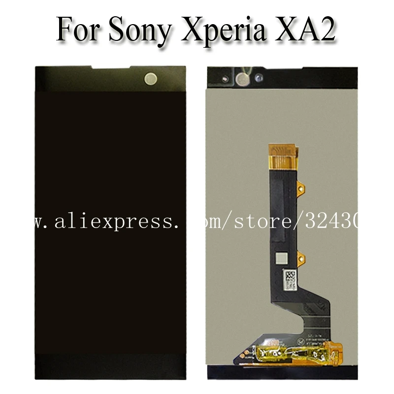 5 2 &quotЭкран для sony Xperia XA2 ЖК-дисплей Дисплей Сенсорный экран планшета Ассамблеи