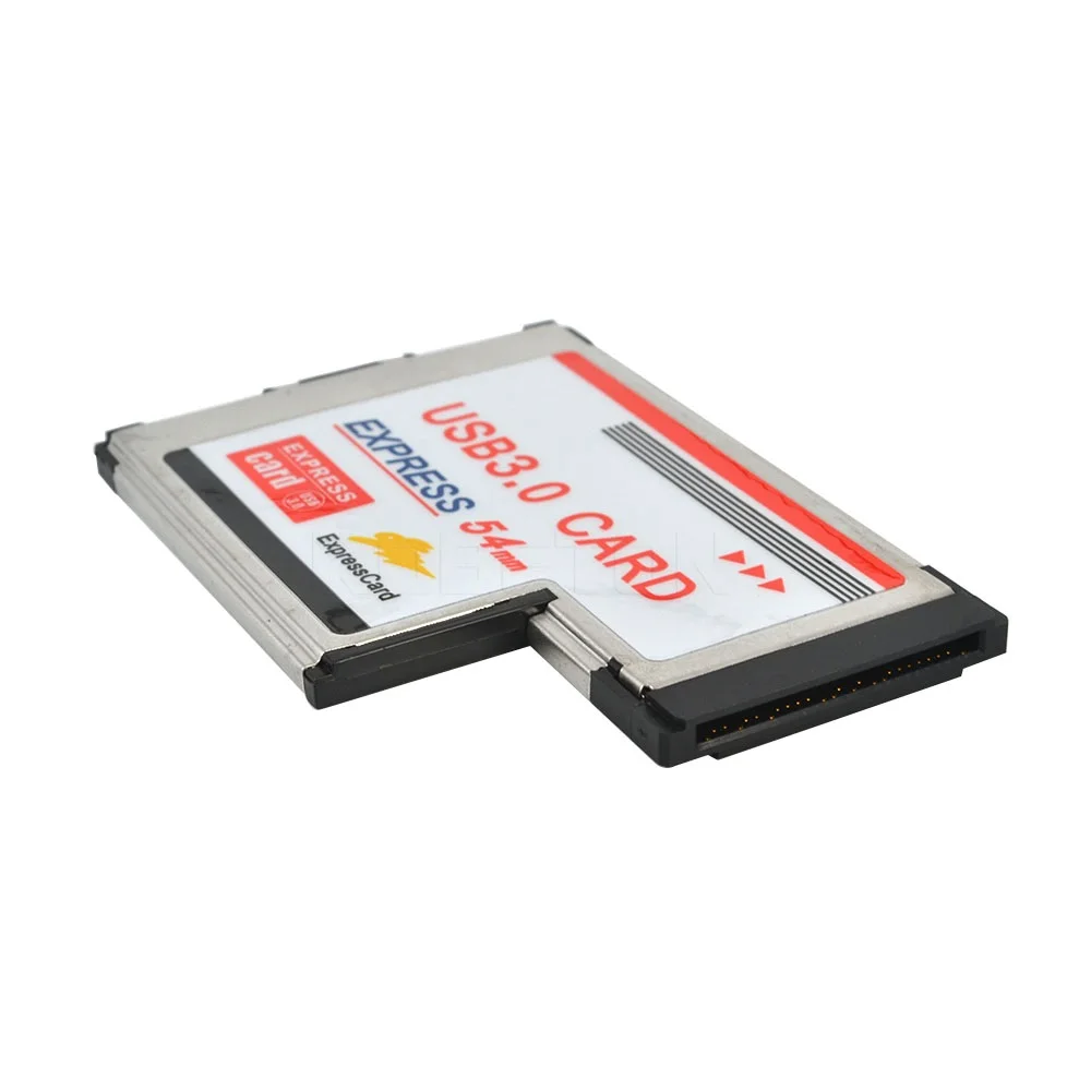 Адаптер для карты Kebidumei USB 3 0 PCI Express 5 Гбит/с два 2 порта концентратор 54 мм слот