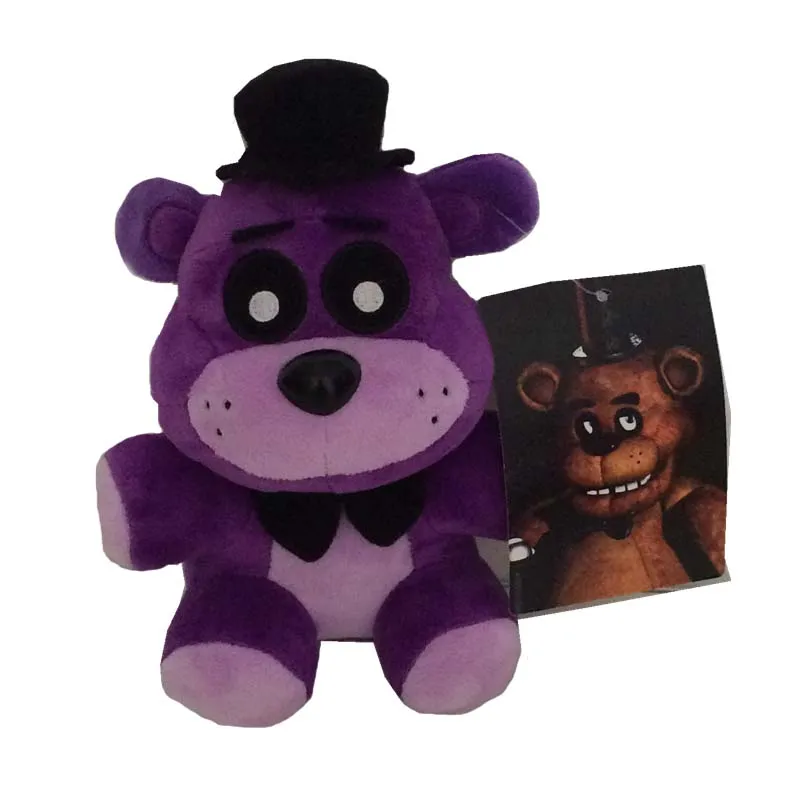 18-25 см Fnaf Five Nights at медведь Фредди эксклюзивный Ограниченная серия кошмар лиса кролик мягкие и животные плюшевые игрушки девочка подарок для ребенка - Цвет: Прозрачный