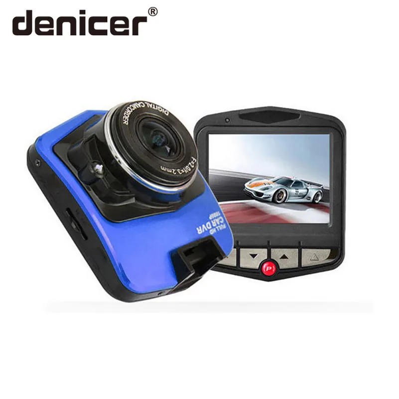 Мини Автомобильный видеорегистратор Denicer F210 2 4 дюйма экран Dashcam Full HD 1080 P видео