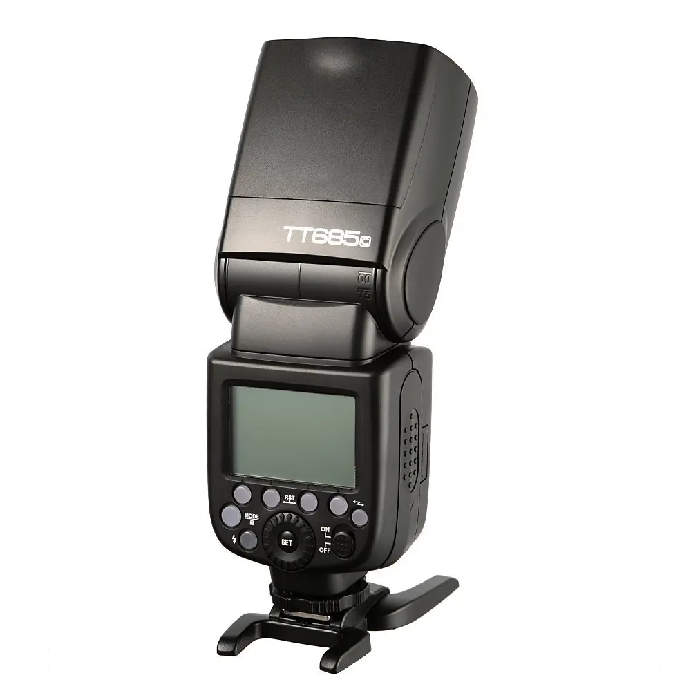 2x Godox TT685 TT685C 2 4G HSS 1/8000s E TTL II Вспышка Speedlite + speedtrigger X1T C 10x2500 мАч аккумулятор для