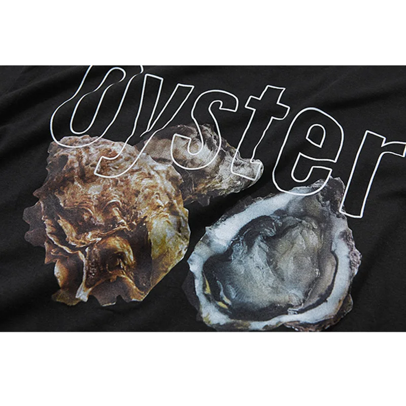 HFNF Мужская футболка в стиле хип хоп для мужчин Повседневная с принтом Футболка