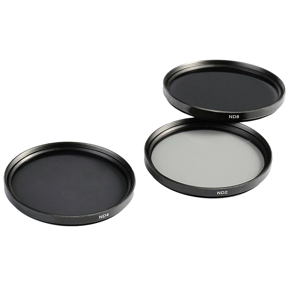 52 мм ND2 4 8 фильтр нейтральной плотности Объектив для Nikon Sony Fuji Pentax Canon EOS M M1 M2 M3 M5 M6 M10