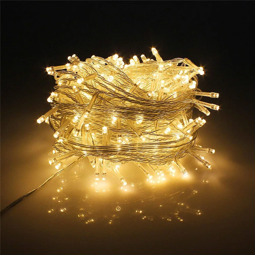 

20M 200 LEDs with 8 color Changing modes Fairy Twinkle Decorative Light for Party, Wedding, Chirstmas Tree, Patio, Garden