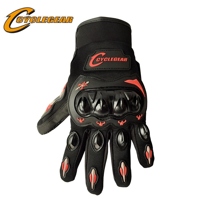 Перчатки для мотоциклистов на одно касание, полный палец, cyclegear guantes CG666