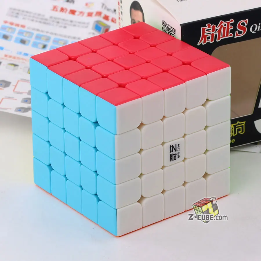 Головоломка волшебный куб Qiyi QiZheng S 5x5x5 5*5*5 профессиональная скорость красочный куб Развивающие игрушки подарки Чемпион соревновательный клуб