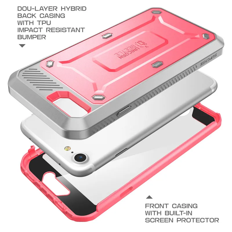 SUPCASE для iphone 7 (выпуск 2016) единорог Жук серии UB Pro всего тела прочный Чехол кобура со