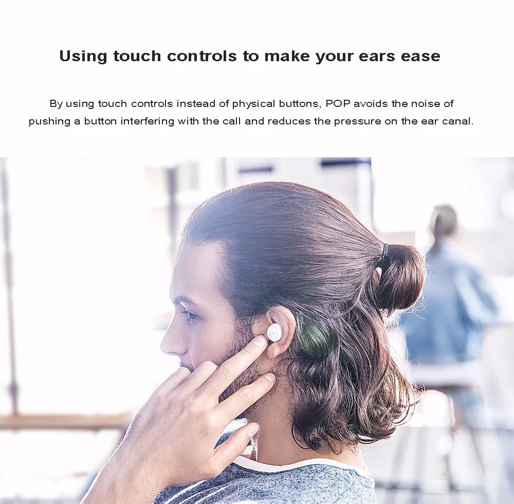 MEIZU POP TWS True Bluetooth беспроводные наушники-вкладыши с микрофоном водонепроницаемые стерео спортивные наушники Голосовое управление