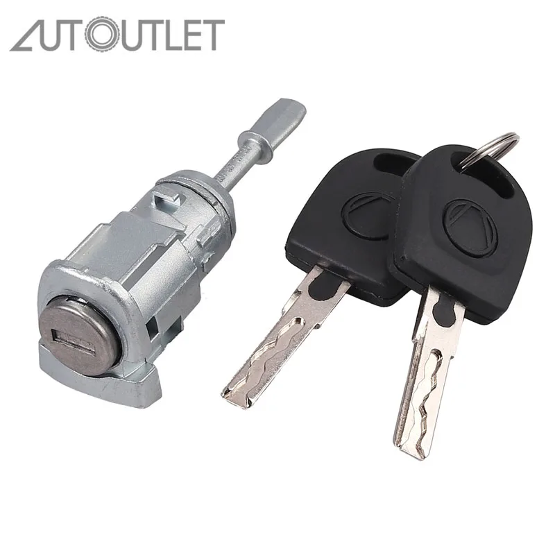 Autooutlet 604837167 цилиндр замка левой двери для V W GOLF цилиндр замка с 2 ключами