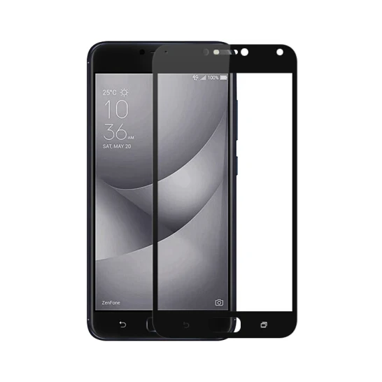 BLACK 2 шт. для Asus Zenfone 4 Max Zc520KL полное покрытие из закаленного стекла протектор экрана 9h все тело защитная пленка на ZC520 KL - Цвет: BLACK