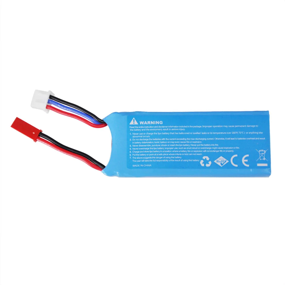 1 2 шт. 7 6 в 750 мА · ч 15C аккумуляторная батарея для Hubsan H216A X4 RC Quadcopter запасные части