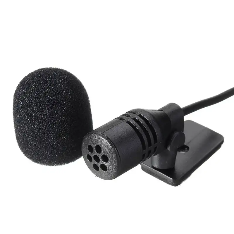 3,5 мм клип на микрофон автомобильное радио стерео bluetooth с поддержкой аудио внешний микрофон для автомобиля gps dvd-плеер Радио Аудио