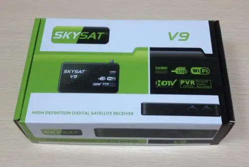 Спутниковый ресивер SKYSAT V9 Цифровой 1080P Full HD DVB-S2 MPEG4 3g ключ для сетевого обмена