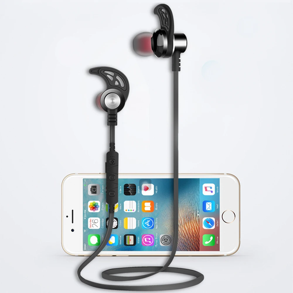 2019 Bluetooth/беспроводные наушники Спортивная Магнитная гарнитура HIFI без потерь