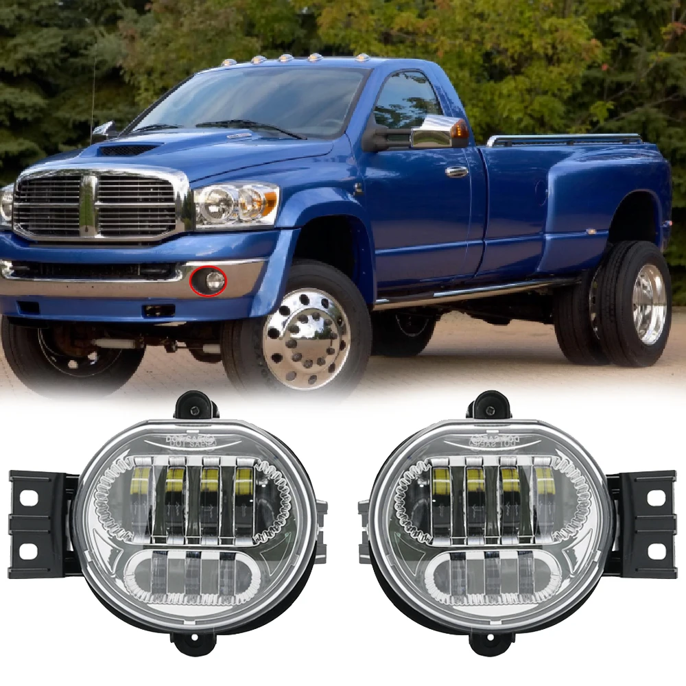 Черный/хромовая автомобильная пленка светильник для Dodge Ram high lumen светодиодный