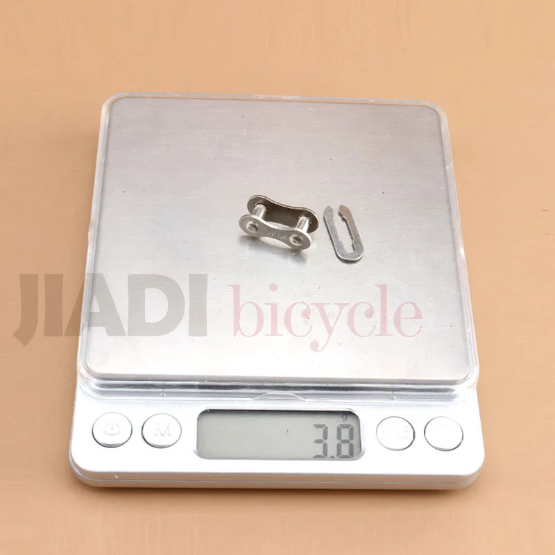 

MUQZI Fixed Gear Bicycle Single Speed Chain Magic Buckle Silver Bicycle Chain Buckle Anti Rust Chain Button Quick Release Buckle