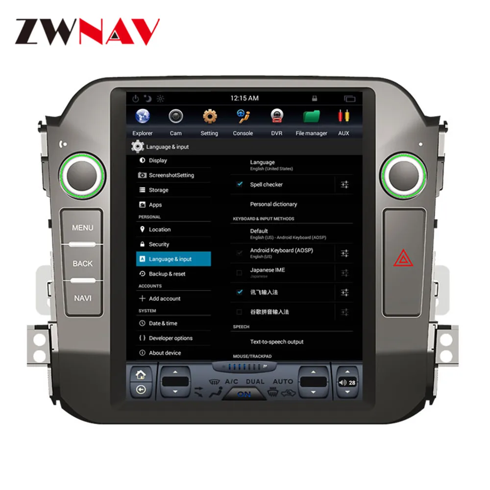 ZWNVA Тесла Стиль ips плюс Экран Android 6,0 автомобиль без DVD плеер gps навигации для Kia Sportage R 2010 2011 2012 2013