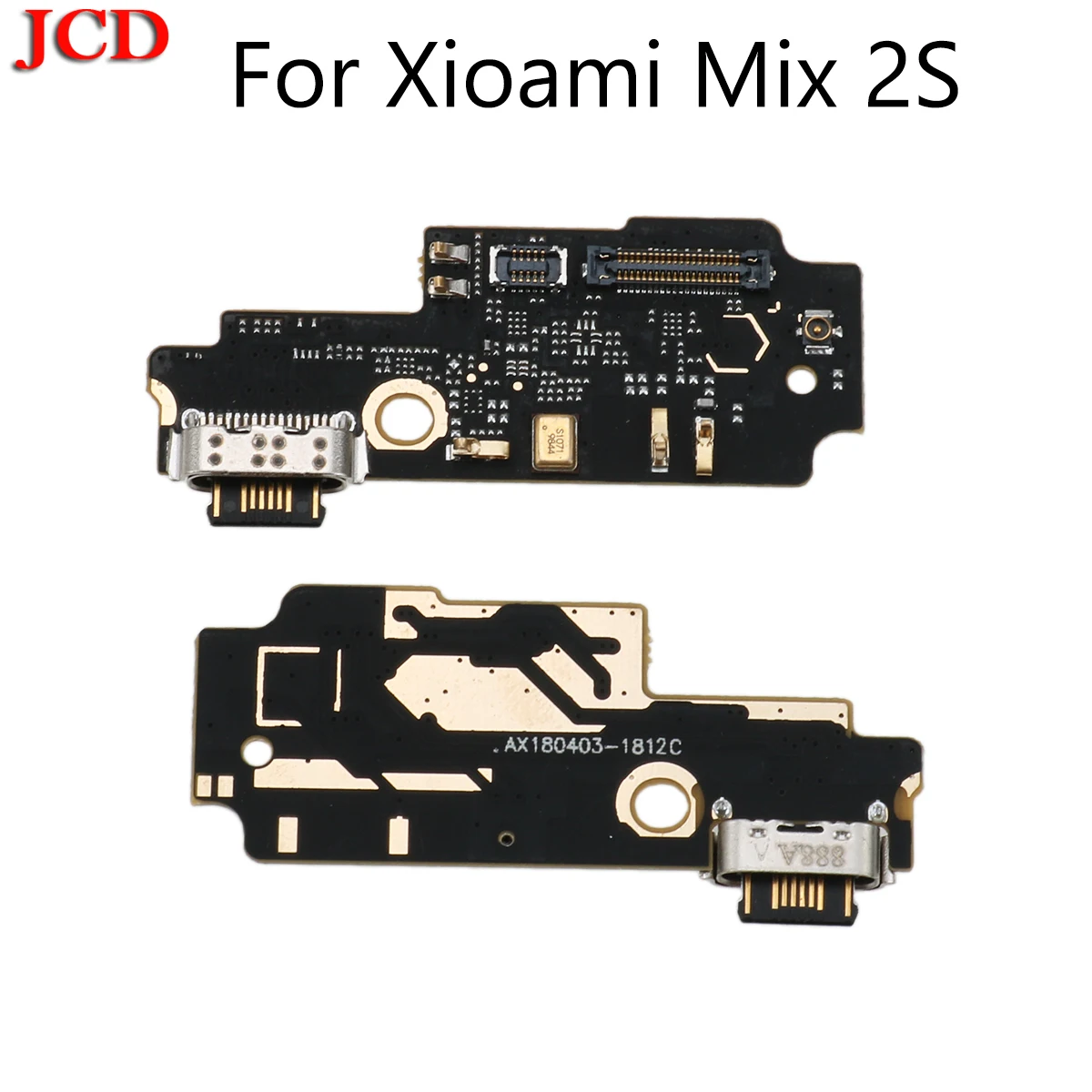 JCD для Xiaomi MIX USB зарядный порт док разъем зарядная плата гибкий кабель с микрофоном