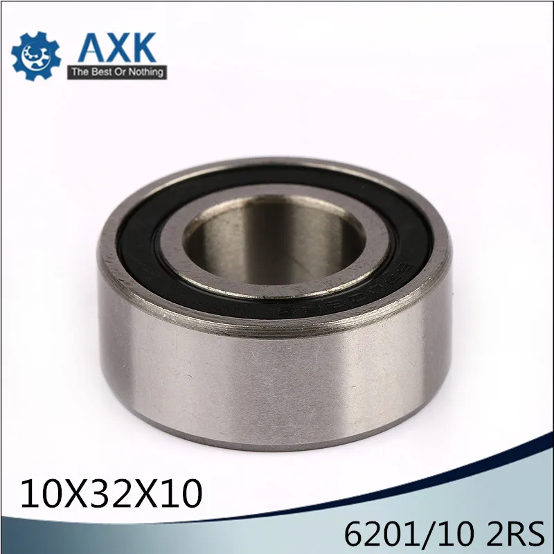6201/10 2RS нестандартные шариковые подшипники 10*32*10 мм ABEC 1 ( 2 шт.) 103210 подшипник|Валы| |