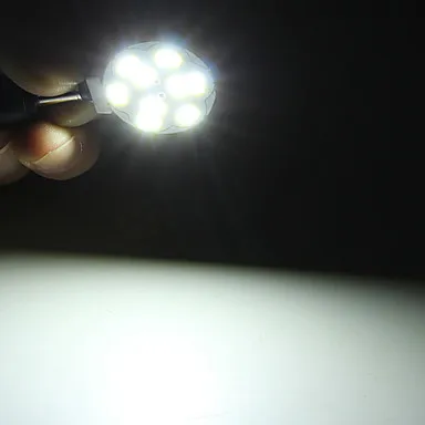 10 шт. Точечный светильник 15 * 5730SMD 5 Вт G4 Светодиодная лампа “Кукуруза”