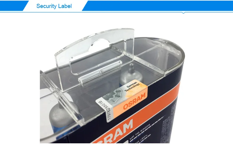 OSRAM H7 12 В 55 Вт 5000K 62210CBA PX26d холодный синий ADVANCE ксеноновая галогенная лампа для автомобильных фар Hi/lo луч больше яркости пара