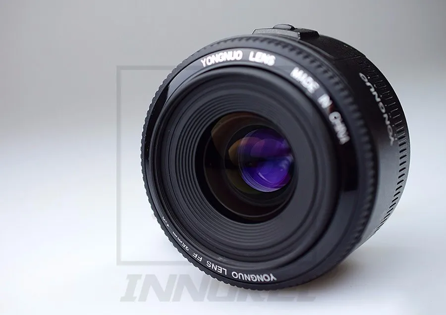 YONGNUO 35 мм объектив YN35mm F2 объектив 1:2 AF/MF широкоугольный фиксированный фокус/Большая диафрагма Автоматический зум-объектив для Canon EF Mount EOS камера