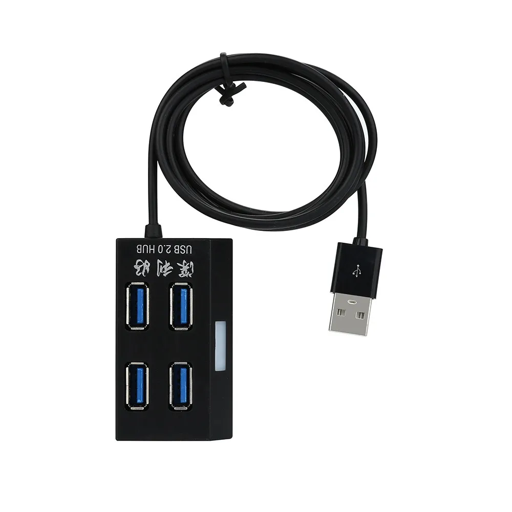 Новинка 2018 высокоскоростной 4 портовый USB концентратор 3 0 трапециевидный адаптер