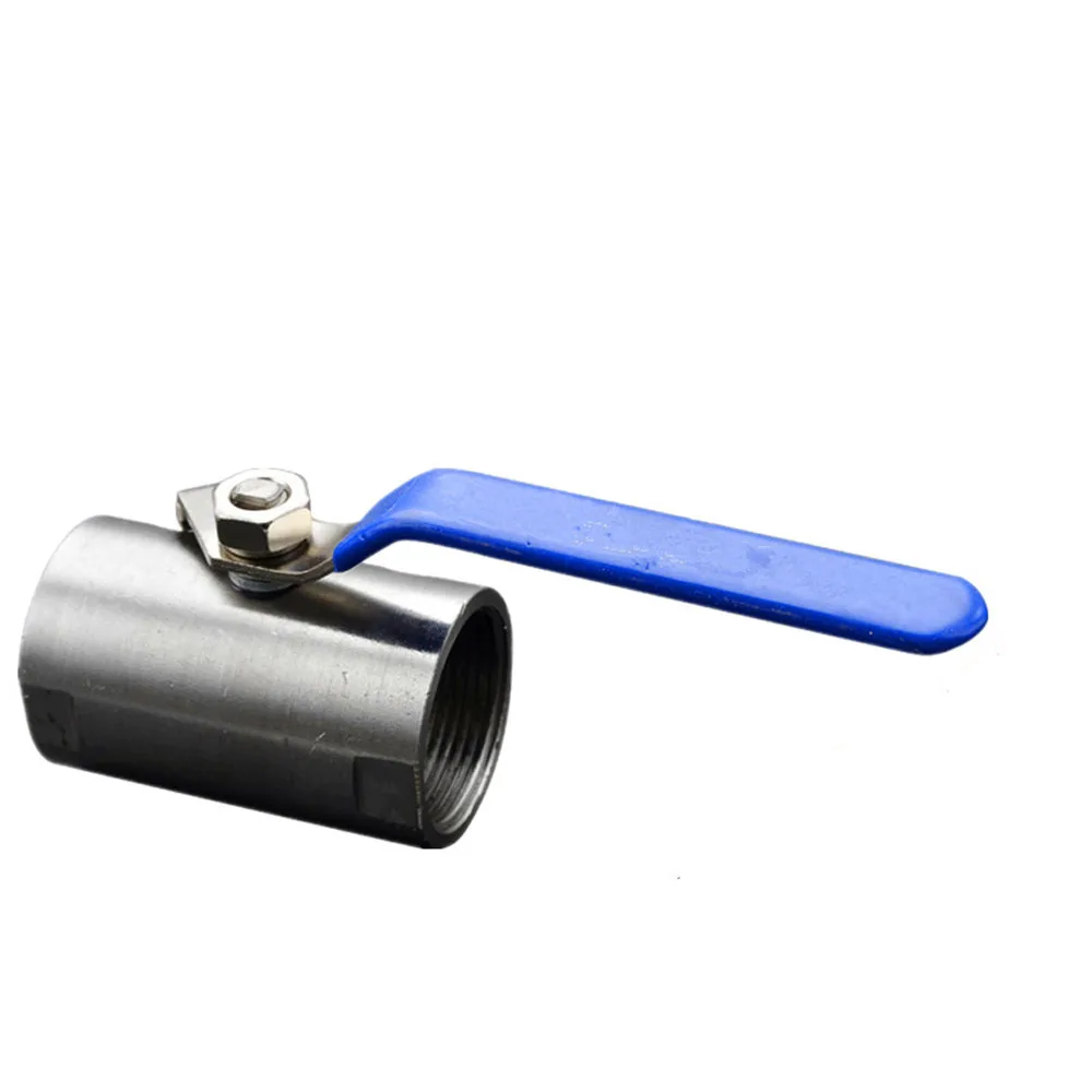 1pcs Female Thread Ball Valve Stainless Steel Coupler Adapter BSP 1/2&quot 3/4&quot 1&quot 1-1/4&quot 1-1/2 Water switch plumbing fittings |