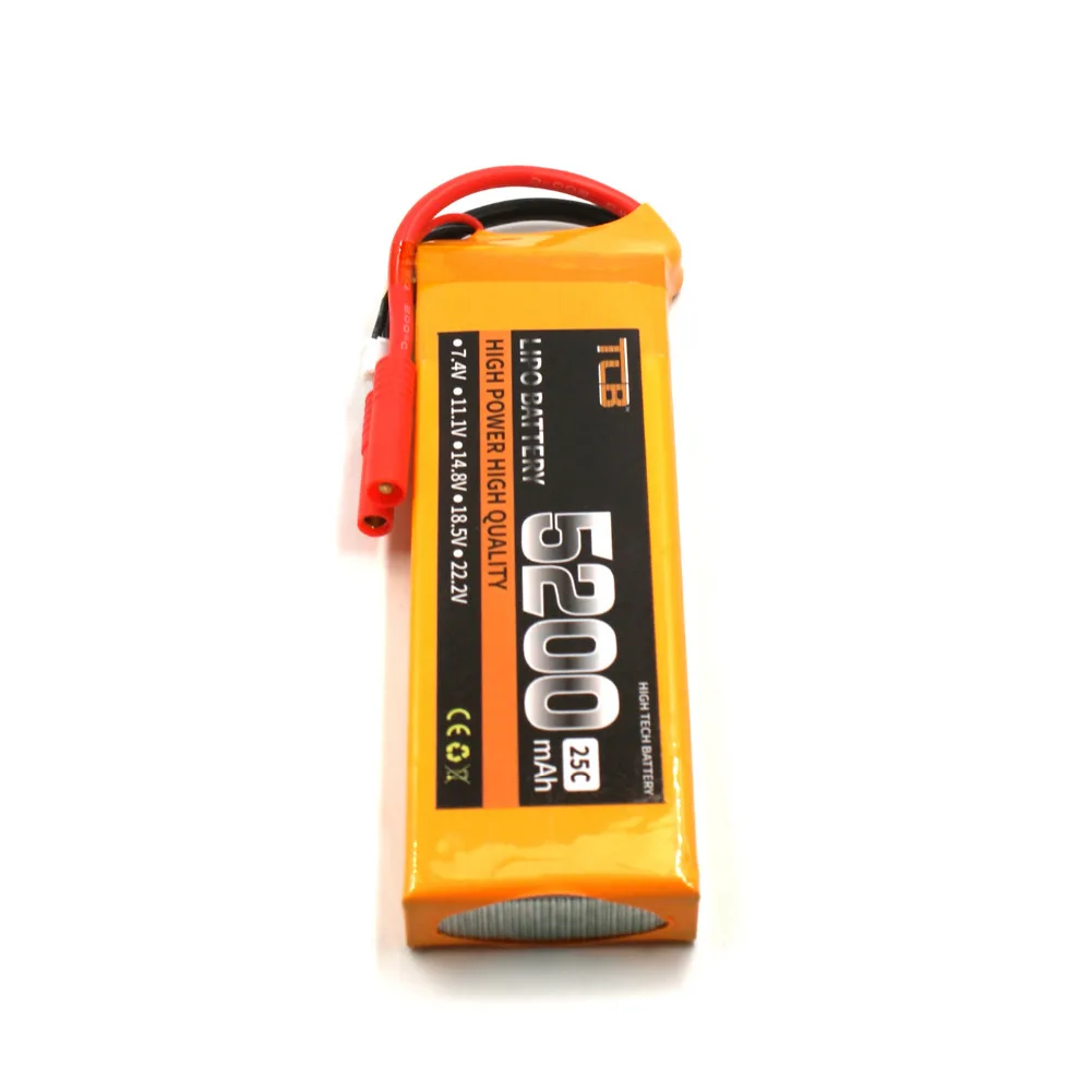 TCB RC игрушки LiPo батарея 11 1 V 5200mAh 25C 3S для радиоуправляемый самолет Квадрокоптер