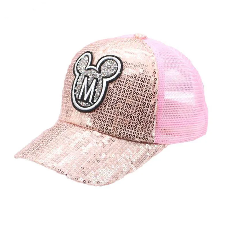 Новинка 2019 детская бейсболка в стиле хип хоп с логотипом M летняя Регулируемая